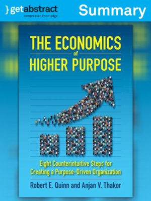 cover image of The Economics of Higher Purpose (Summary)